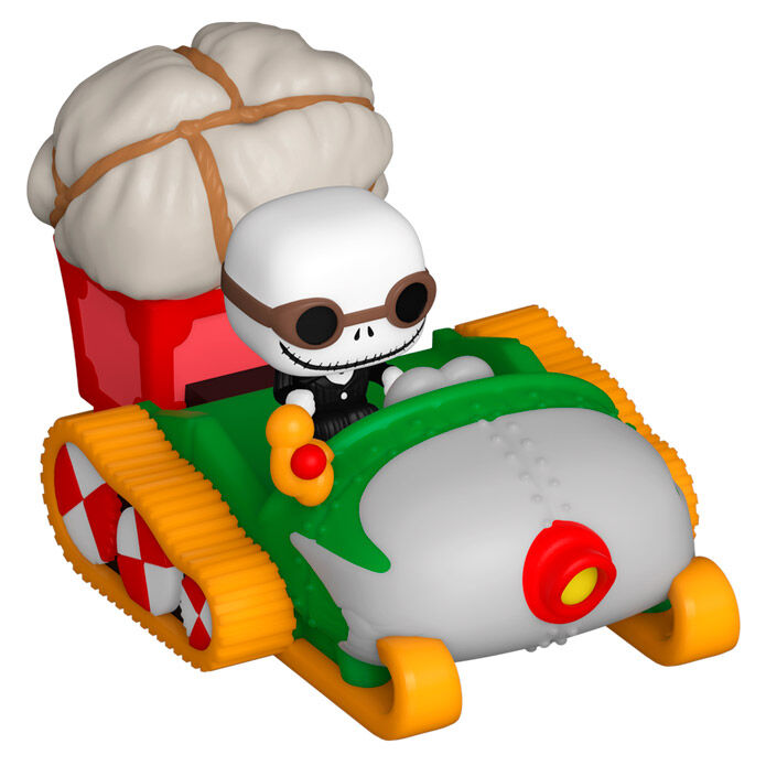 Figurine Funko POP! Bitty POP Ride Disney Pesadilla Antes de Navidad Jack Skellington with Snowmobile, vue 2