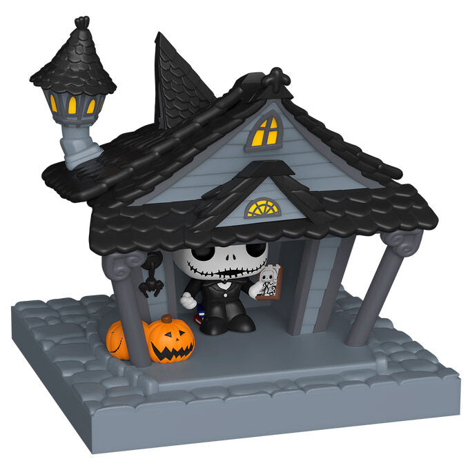 Figurine Funko POP! Bitty POP Town Disney Pesadilla Antes de Navidad Jack at Home, vue 2