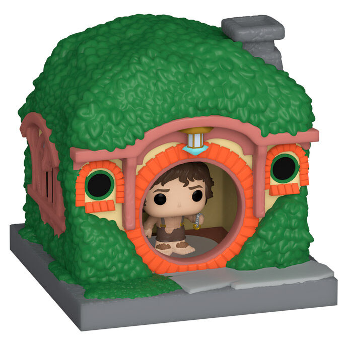 Figurine Funko POP! Bitty POP Town El Señor de los Anillos Frodo Baggins and the Shire, vue 2