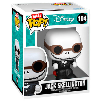Figurine Funko POP! Bitty POP Ride Disney Pesadilla Antes de Navidad Jack Skellington with Snowmobile, vue 3