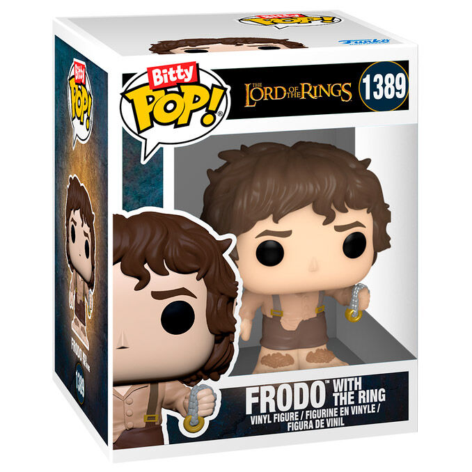 Figurine Funko POP! Bitty POP Town El Señor de los Anillos Frodo Baggins and the Shire, vue 3