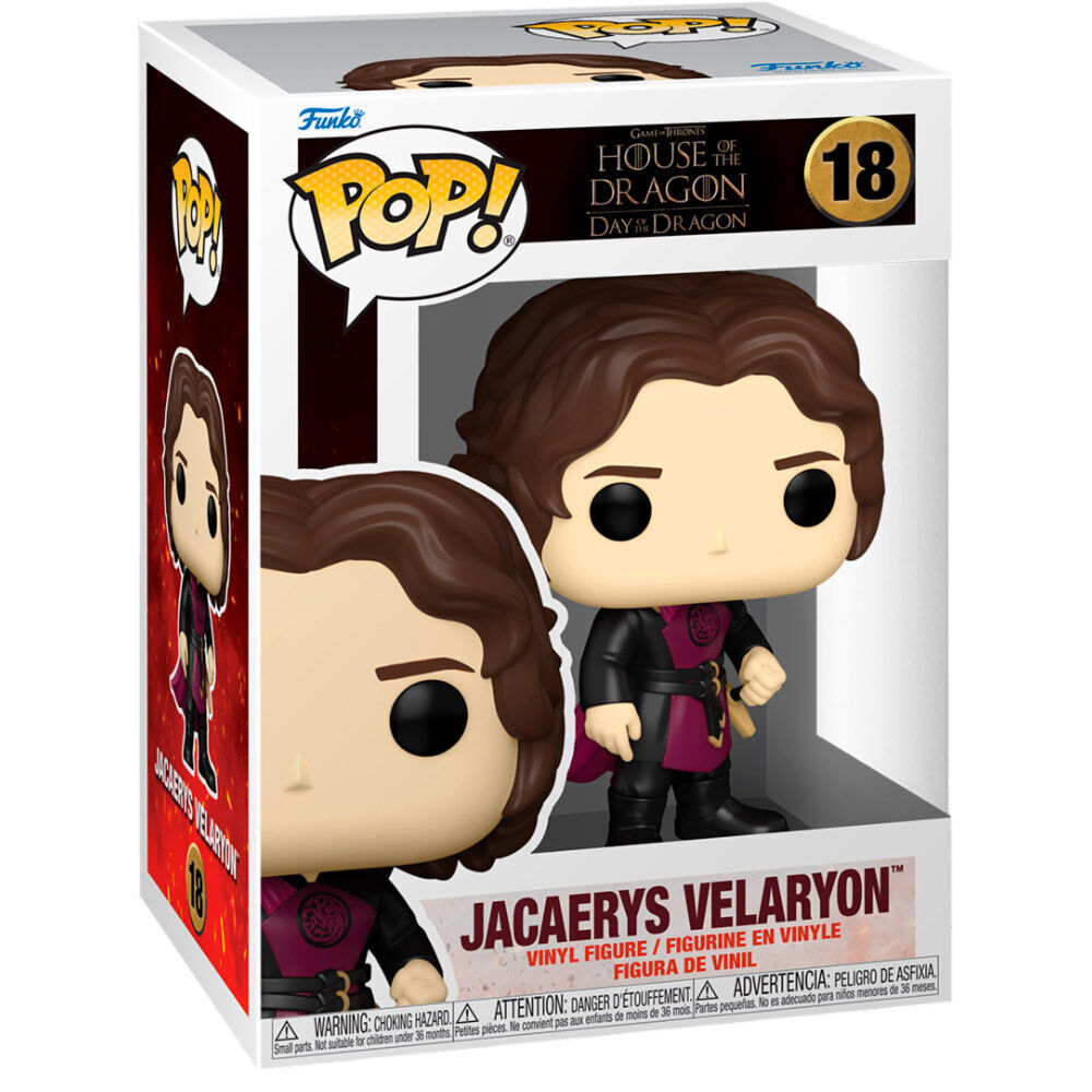 Figurine Funko POP! La Casa del Dragon 3 Jarcarys Valaryon, vue 2