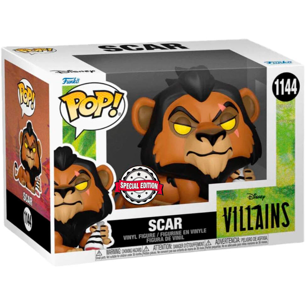 Figurine Funko POP! Disney Villains El Rey Leon Scar Exclusive