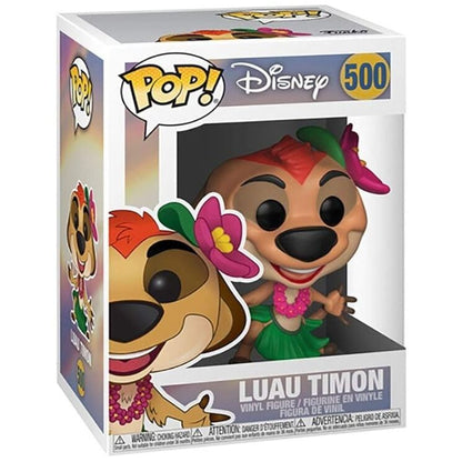 Figurine Funko POP! Disney El Rey Leon Luau Timon, vue 2