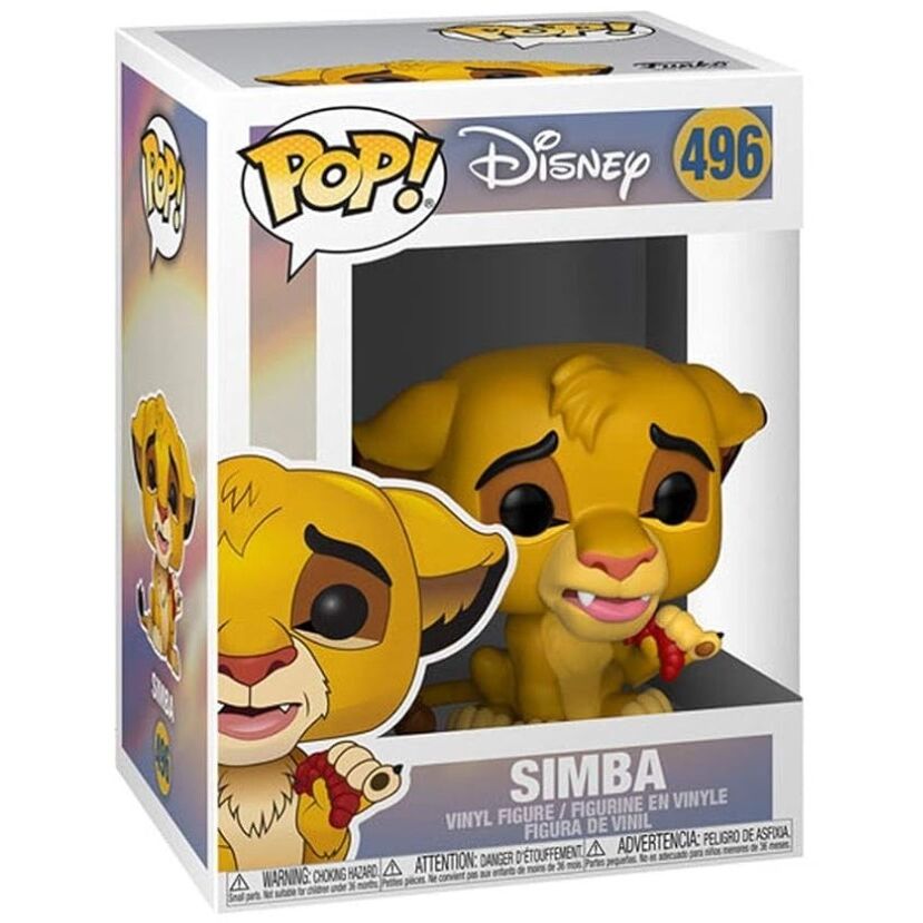 Figurine Funko POP! Disney El Rey Leon Simba, vue 2