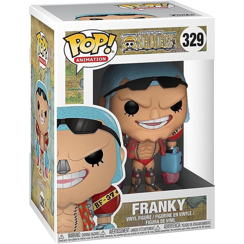 Figurine Funko POP! One Piece Franky, vue 2