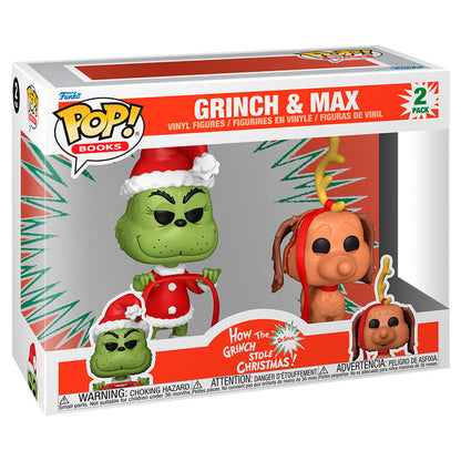Figurine Funko POP! Blister 2 figuras POP The Grinch Grinch & Max, vue 2