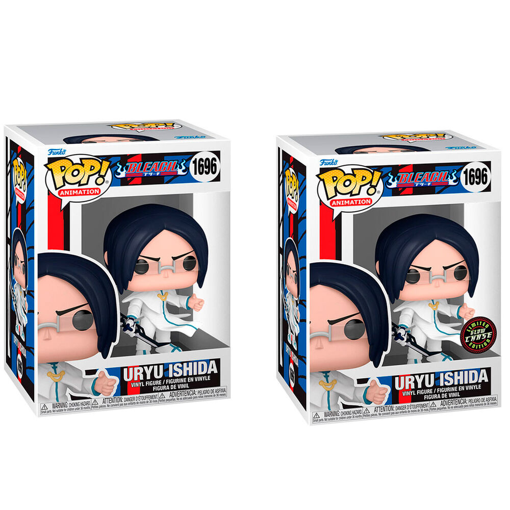 Figurine Funko POP! Bleach Uryu Ishida 5 + 1 Chase, vue 5