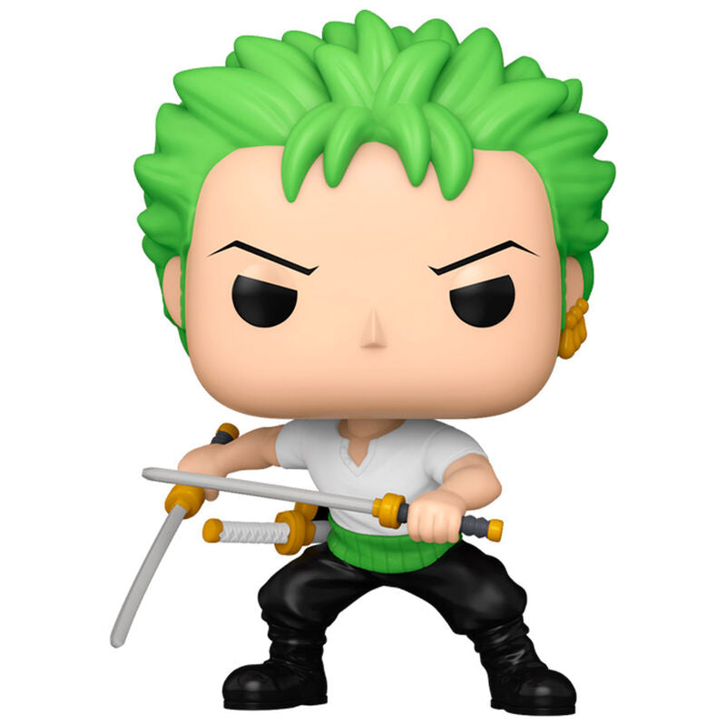 Figurine Funko POP! One Piece Roronoa Zoro 5 + 1 Chase, vue 3