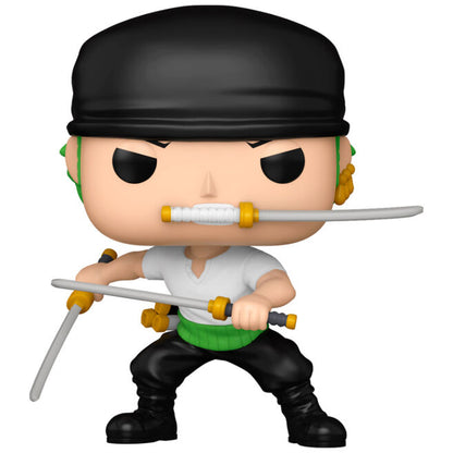 Figurine Funko POP! One Piece Roronoa Zoro 5 + 1 Chase, vue 5