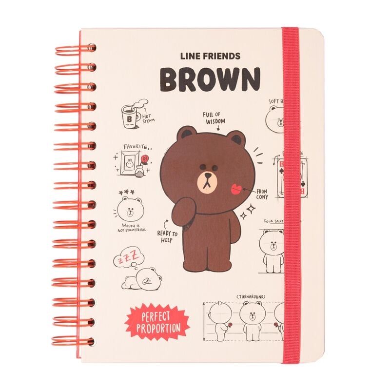 Cahier Line Friends