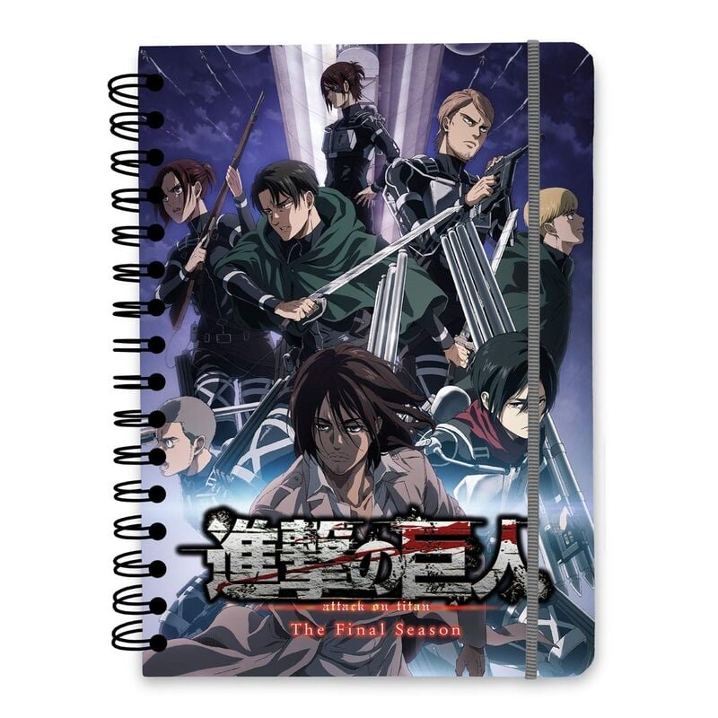 Cahier Attack on Titan