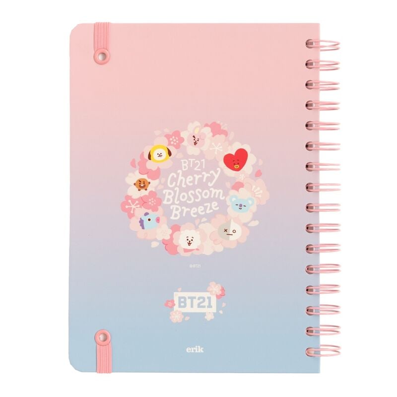 Cahier BT21 Sakura, vue 2