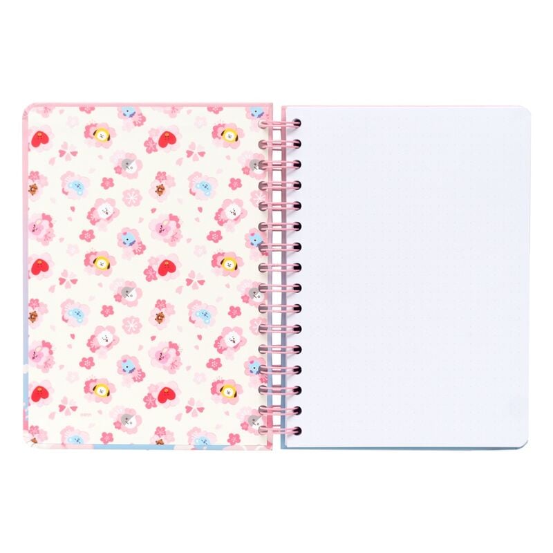 Cahier BT21 Sakura, vue 3