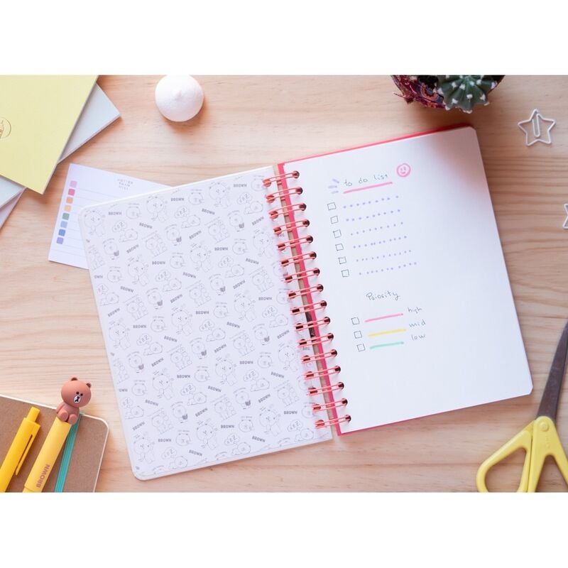 Cahier Line Friends, vue 5