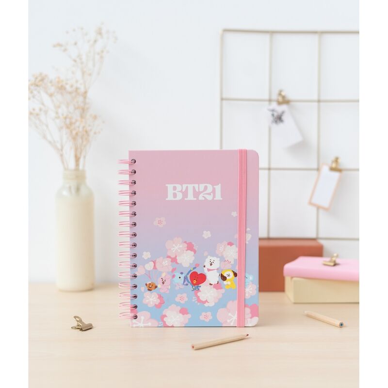 Cahier BT21 Sakura, vue 5