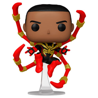 Figurine Funko POP! Marvel Miles Morales Iron Spider 5 + 1 Chase, vue 4