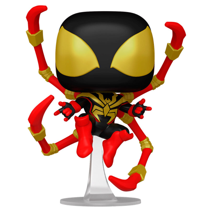 Figurine Funko POP! Marvel Miles Morales Iron Spider 5 + 1 Chase, vue 2