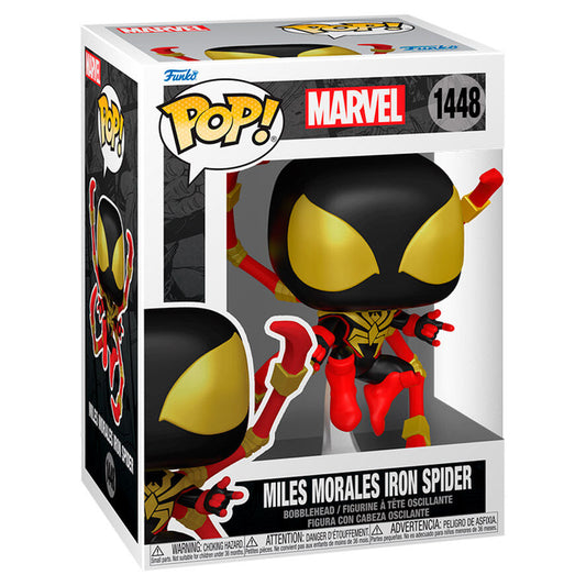 Figurine Funko POP! Marvel Miles Morales Iron Spider 5 + 1 Chase