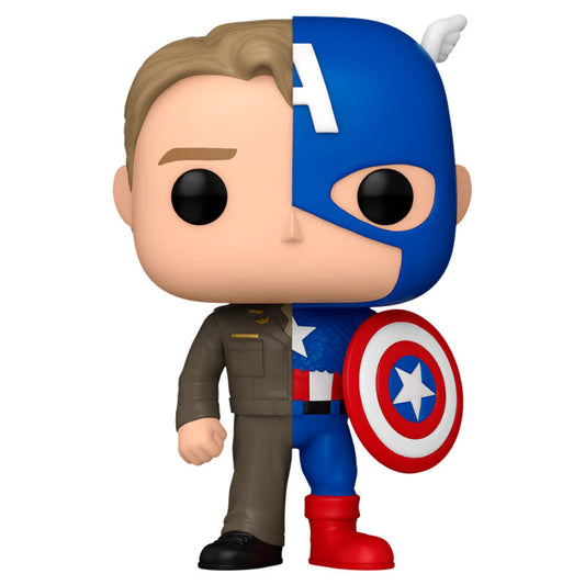 Figurine Funko POP! Marvel Steve Rogers Capitan America