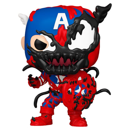Figurine Funko POP! Marvel Carnage Capitan America, vue 2