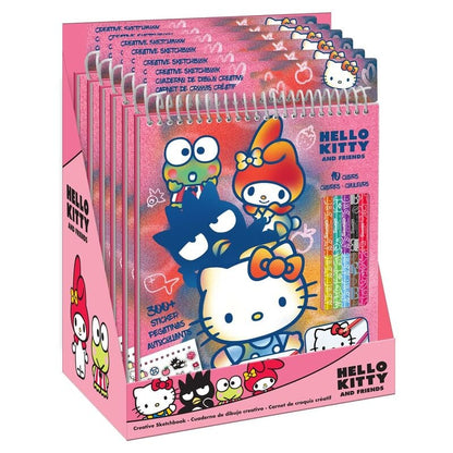 Coloriage Hello Kitty pencil, vue 4