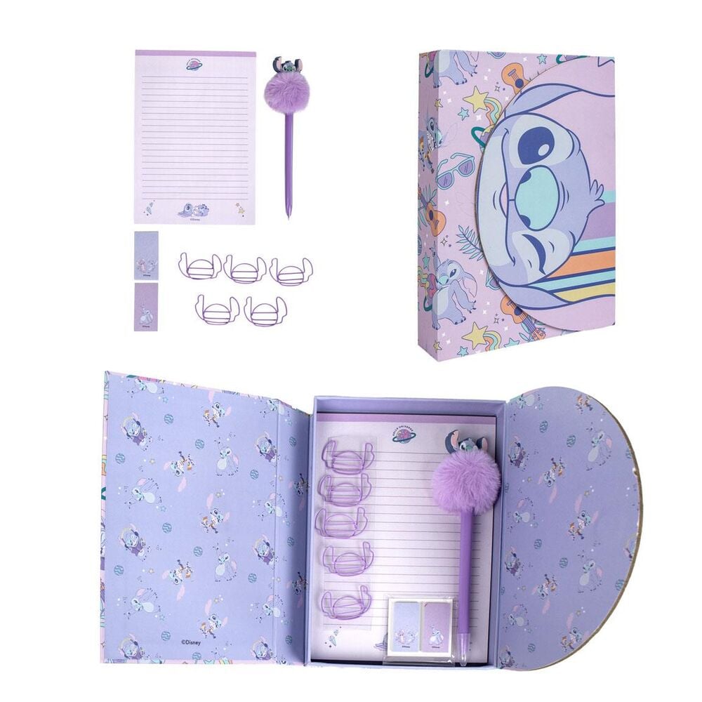 Set de papeterie Disney Stitch stationary, vue 3