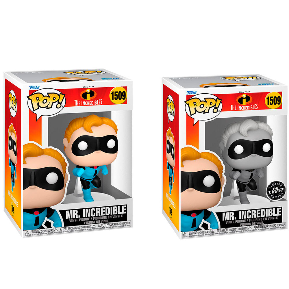 Figurine Funko POP! The Incredibles Mr. Incredible 5 + 1 Chase