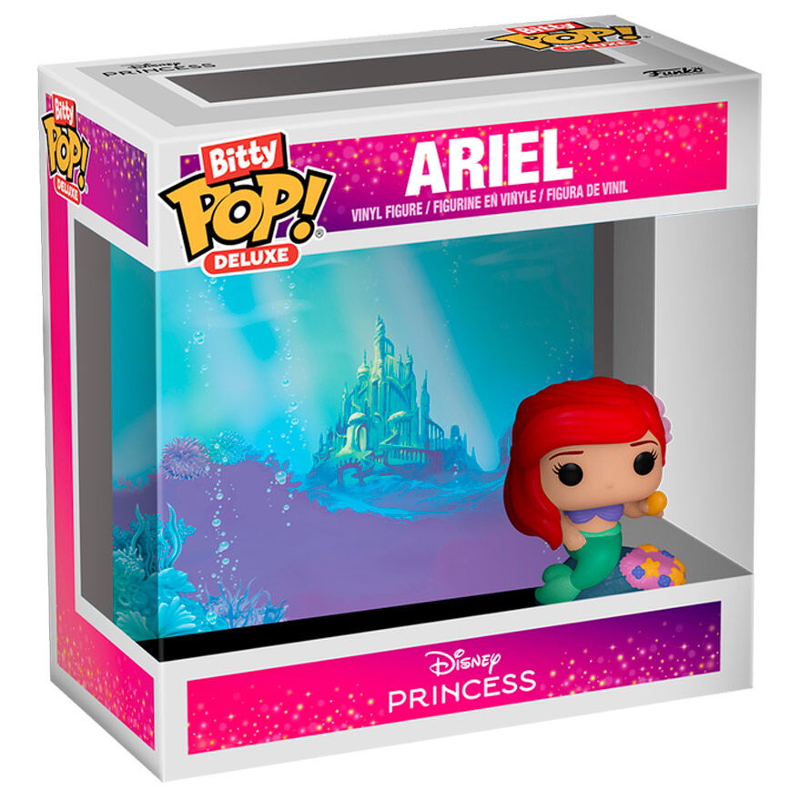 Figurine Funko POP! Bitty POP Deluxe Disney Princess Ariel, vue 3