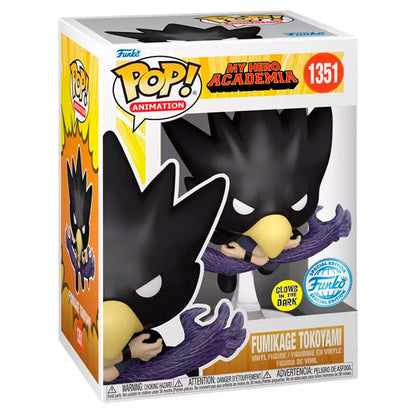 Figurine Funko POP! My Hero Academia Fumikage Tokoyami Exclusive, vue 2