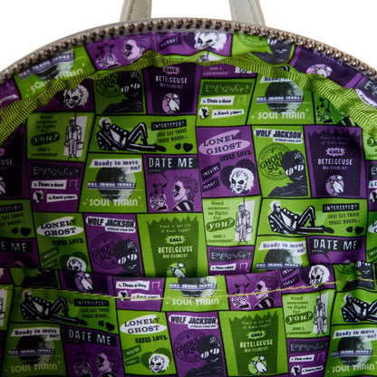 Sac à dos Loungefly Beetlejuice 2 Lydia Deetz 26 cm, vue 5