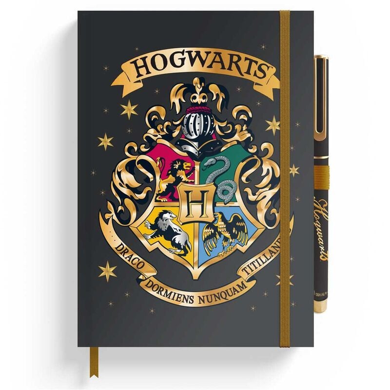 Cahier premium Harry Potter Hogwarts + pen