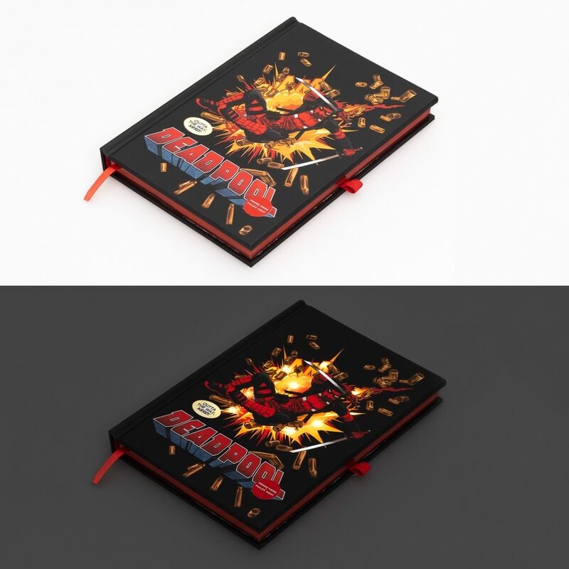 Cahier Marvel Deadpool A5 premium led