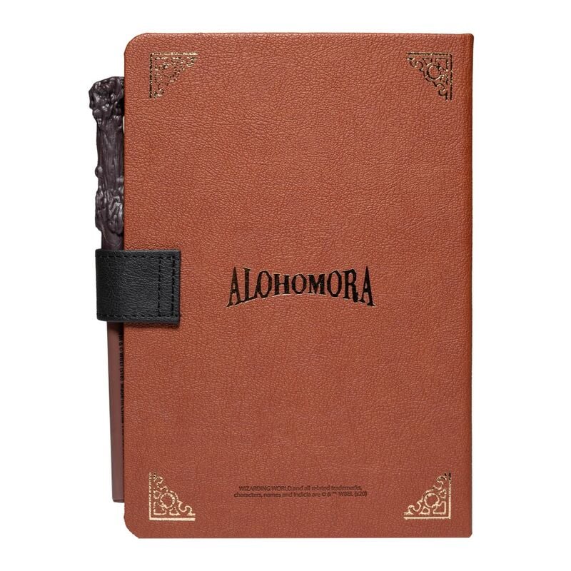 Cahier premium Harry Potter Hogwart + wand pen, vue 2