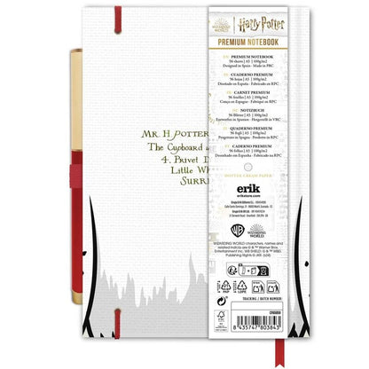 Cahier premium Harry Potter Hedwig + pen, vue 2