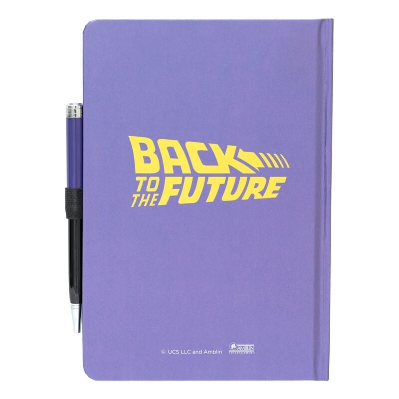 Cahier premium Back to the Future + pen, vue 2