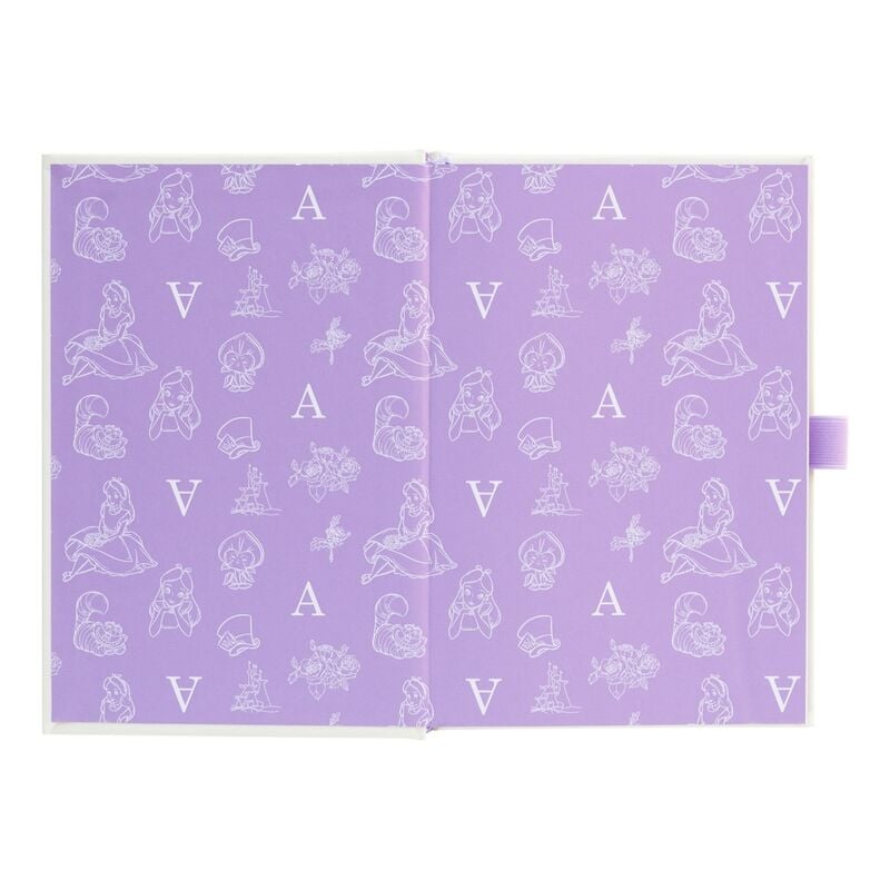 Cahier premium Disney Alice in Wonderland + pen, vue 3