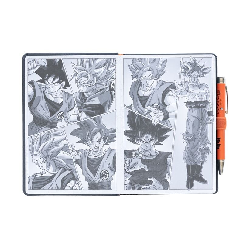 Cahier premium Dragon Ball Super + projector pen, vue 3