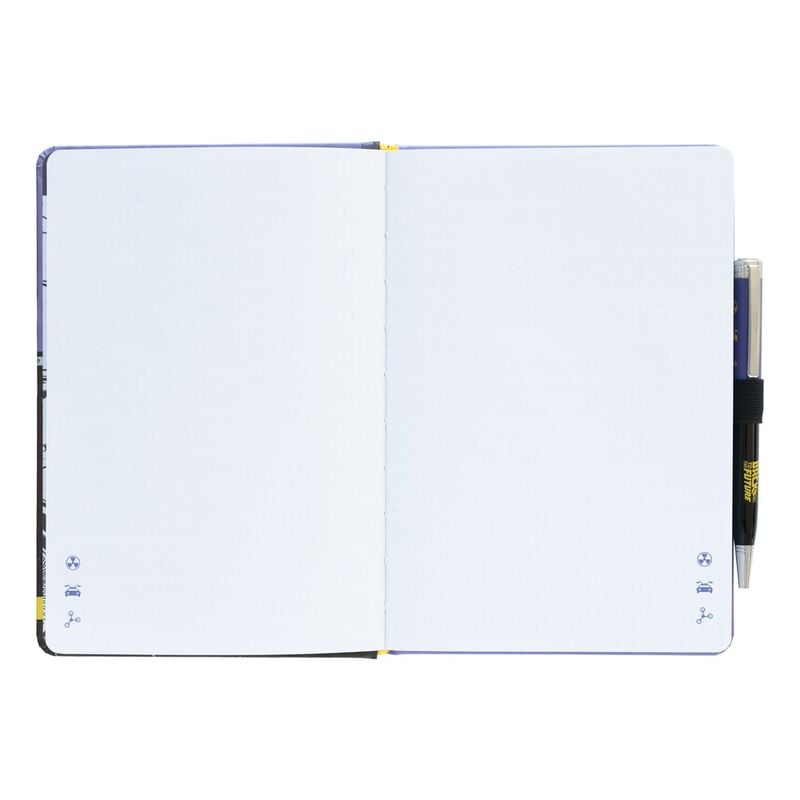 Cahier premium Back to the Future + pen, vue 4