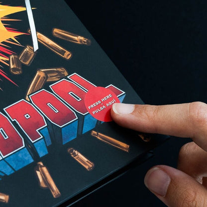 Cahier Marvel Deadpool A5 premium led, vue 4