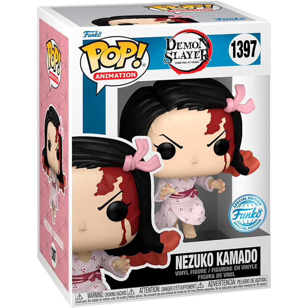 Figurine Funko POP! Demon Slayer Kimetsu no Yaiba Nezuko Kamado Exclusive, vue 2