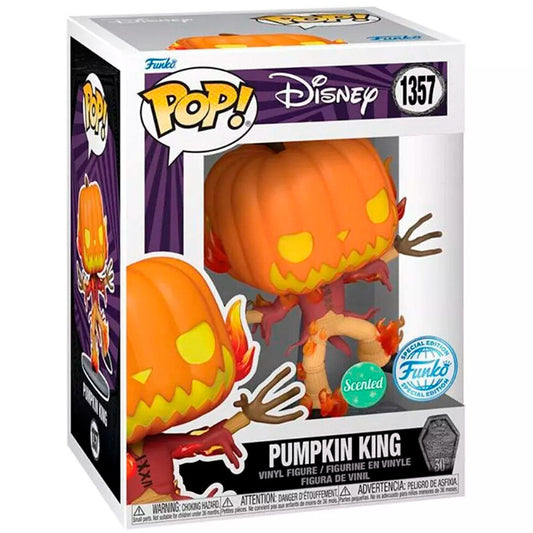 Figurine Funko POP! Disney Pesadilla antes de Navidad Pumpkin King Exclusive