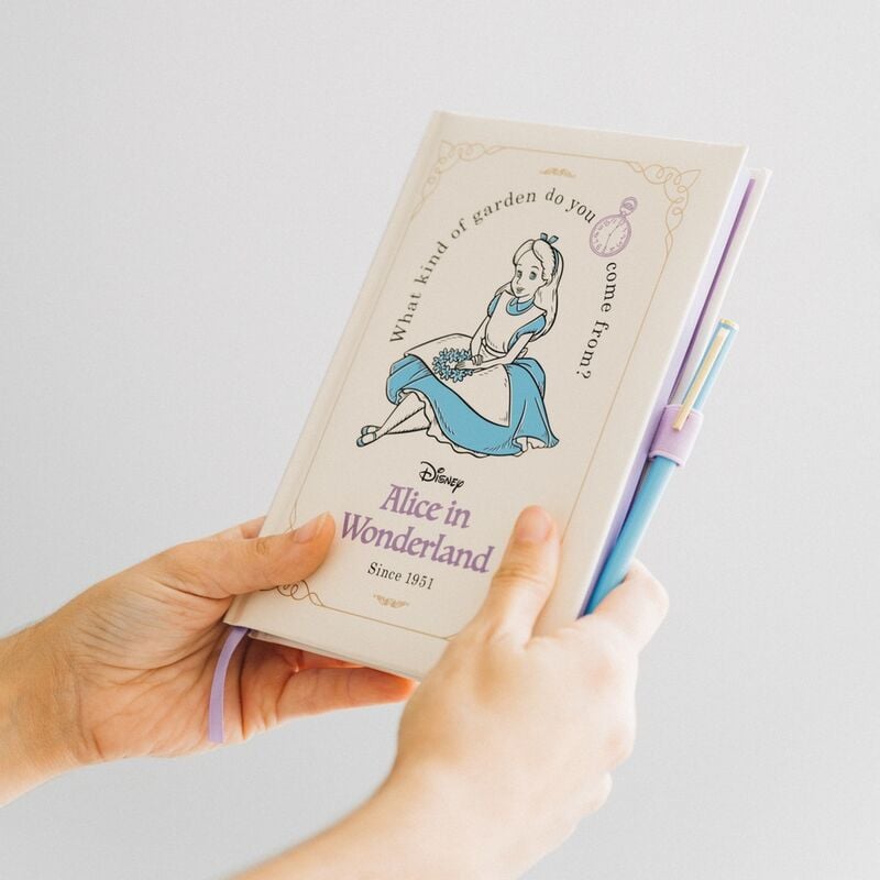 Cahier premium Disney Alice in Wonderland + pen, vue 5