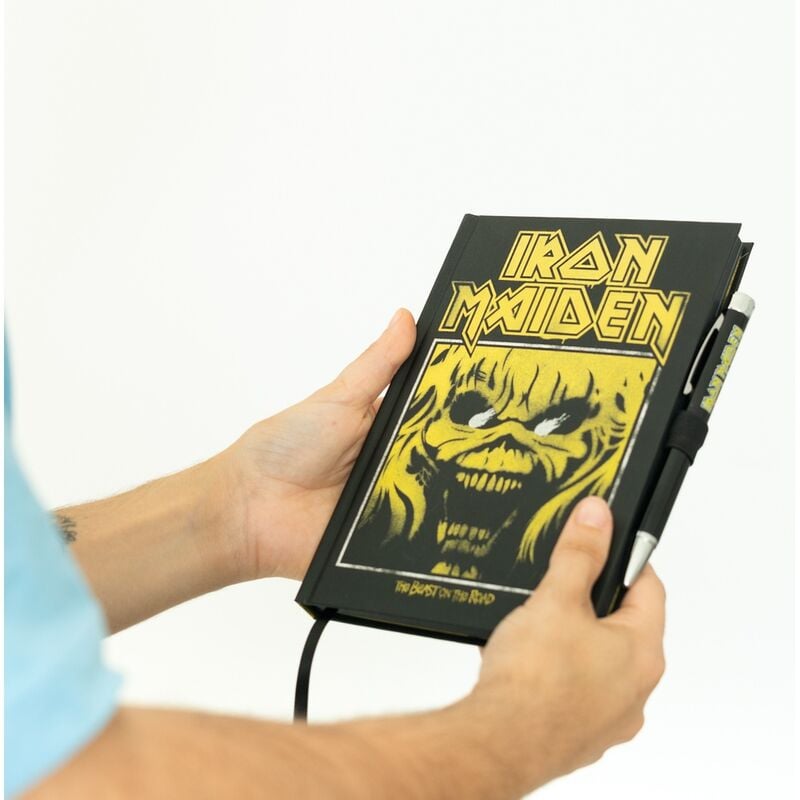 Cahier premium Iron Maiden + projector pen, vue 5