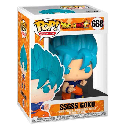Figurine Funko POP! Dragon Ball Super SSGSS Goku Exclusive, vue 2