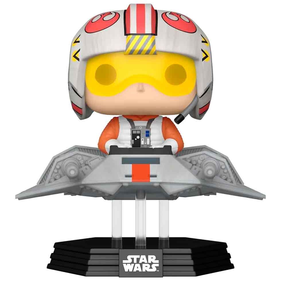Figurine Funko POP! Rides Star Wars Luke Skywalker in T 47 Airspeeder Exclusive, vue 2