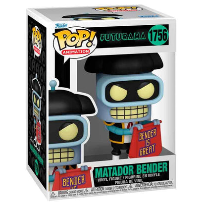 Figurine Funko POP! Futurama Matador Bender, vue 2