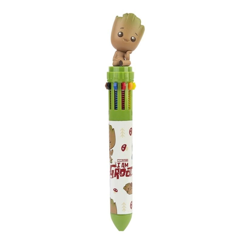 Stylo Marvel I Am Groot 10 colours 3D