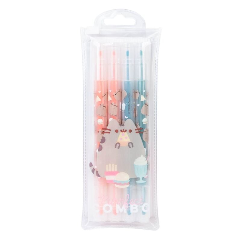 Set de papeterie Pusheen Foodie 4 highlighter