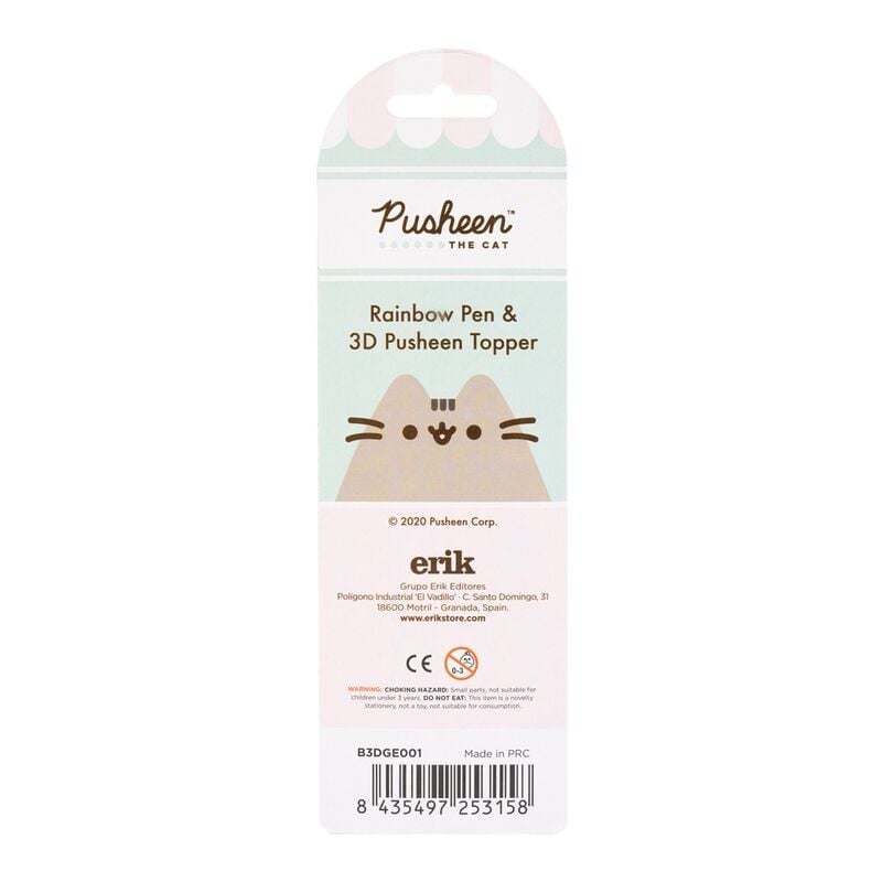 Stylo Pusheen Foodie Collection 10 colours 3D, vue 2